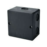 Kötődoboz falonkívüli műanyag 81mmx 81mm 50mm IP66 fekete 4mm2-vezetőhöz(max.) KSK KOPOS